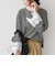 【WEB限定】〈手洗い可能〉ボーダー ポンチ レースカフス トップス◇