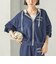 SHIPS NINE CASE:〈洗濯機可能〉RUSSELL 裏毛 HOODIE