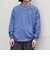 【SHIPS any別注】Champion: ワンポイント ロゴ 刺繍 ステッチ クルーネック スウェット◇