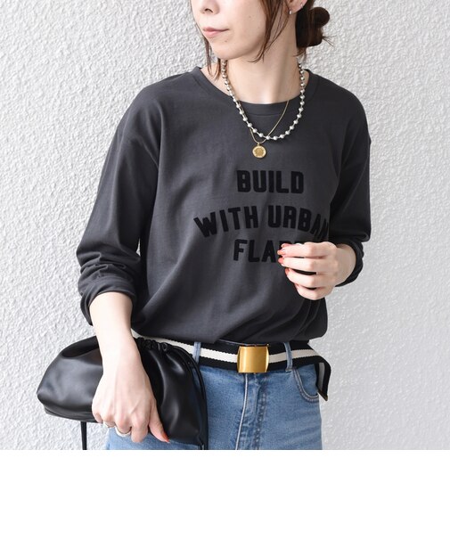 《追加予約》〈手洗い可能〉26AW フロッキー ロゴ TEE(ロンT)◆