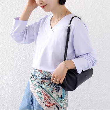【WEB限定】〈ネックが選べる〉オーガニックコットン バリエーション ネック ロングスリーブ TEE