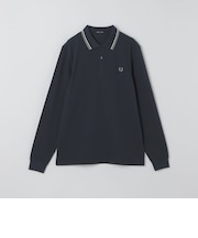 FRED PERRY: M3636 TW/TIPPED LONG SLEEVE