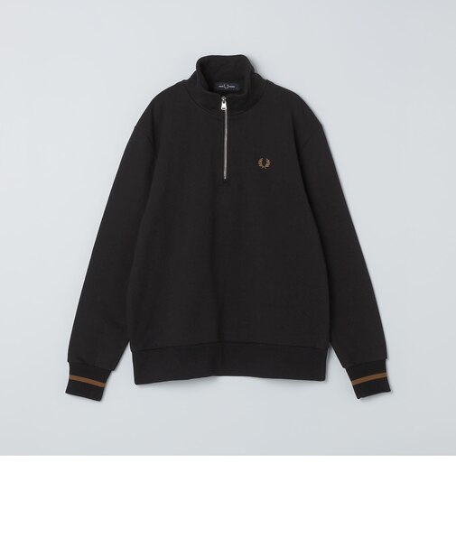【SHIPS別注】FRED PERRY: ハーフジップ スウェット