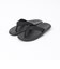 ISLAND SLIPPER x GROWN&SEWN: TONG W/OAK BLACK D
