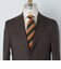 Puccini:シルク/コットン カラー レジメンタル ストライプ ネクタイ 2