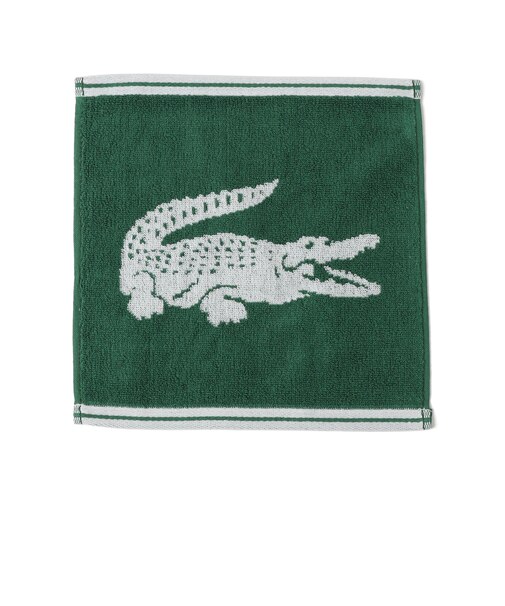 LACOSTE: ワニロゴ ハンカチ タオル