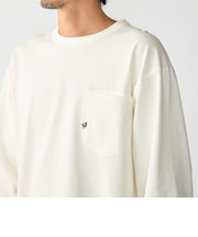【WEB限定】〈汗染み防止加工〉ポケット ロングスリーブ Tシャツ