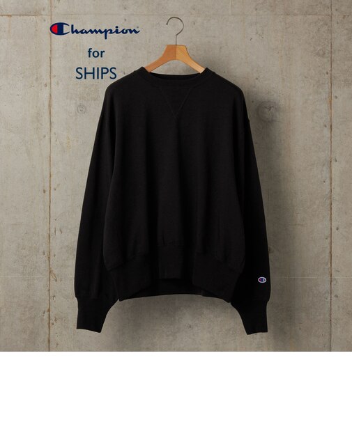【SHIPS別注】Champion: L.W.D クルーネック スウェット