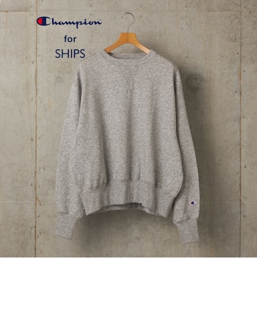 【SHIPS別注】Champion: L.W.D クルーネック スウェット