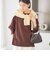 《一部予約》〈手洗い可能〉ウール カシミヤ 2WAY ヘンリーネック プルオーバー