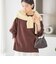 《一部予約》〈手洗い可能〉ウール カシミヤ 2WAY ヘンリーネック プルオーバー