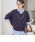 〈手洗い可能〉ウール カシミヤ V ネック プルオーバー