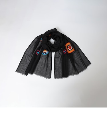 MARCEL LASSANCE: WOOL EMBROIDERY STOLE