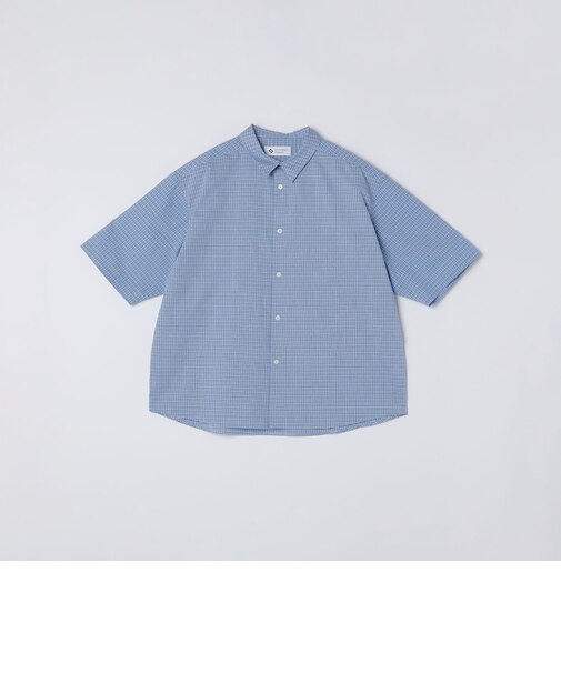 WEB限定|オーバーサイズ チェック ショートスリーブ シャツ