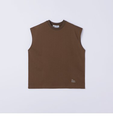 WEB限定｜スリーブ レス ロゴ Tシャツ