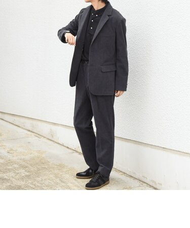 〈手洗い可能〉SOLOTEX(R) コーデュロイ セットアップ ジャケット & イージーパンツ 26AW◇