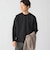 【WEB限定】ダブル ニット ビズ ネック ロングスリーブ Tシャツ