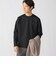 【WEB限定】ダブル ニット ビズ ネック ロングスリーブ Tシャツ
