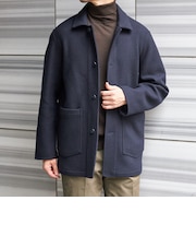 【WEB限定】: メルトン ダブルポケット ジャケット 26FW