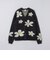 TOWNCRAFT: MOHAIR SHAGGY JACQUARD CARDIGAN