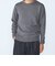 〈洗濯機可能〉ソリッド コットン カシミヤ クルーネック 26AW