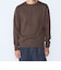 〈洗濯機可能〉ソリッド コットン カシミヤ クルーネック 26AW