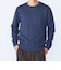 〈洗濯機可能〉ソリッド コットン カシミヤ クルーネック 26AW