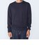 〈洗濯機可能〉ソリッド コットン カシミヤ クルーネック 26AW