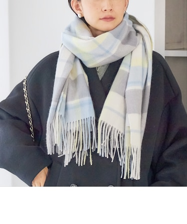 《予約》〈手洗い可能〉ウール カシミヤ ウォッシャブル ストール