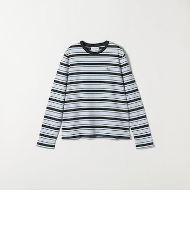 LACOSTE:〈洗濯機可能〉マルチ ボーダーロングスリーブ TEE