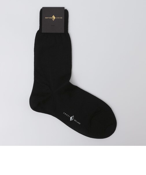 Sorley Socks: ウール スムース ソリッド ソックス