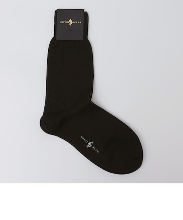 Sorley Socks: ウール スムース ソリッド ソックス