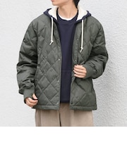 【SHIPS any別注】TAION:〈手洗い可能〉ダイヤキルト スピンドル ダウン ブルゾン 26AW◇