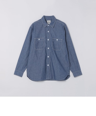 AUTHENTIC: シャンブレー ワーク シャツ