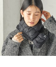 《予約》【SHIPS別注】TAION:〈手洗い可能〉SHIRRING MUFFLER
