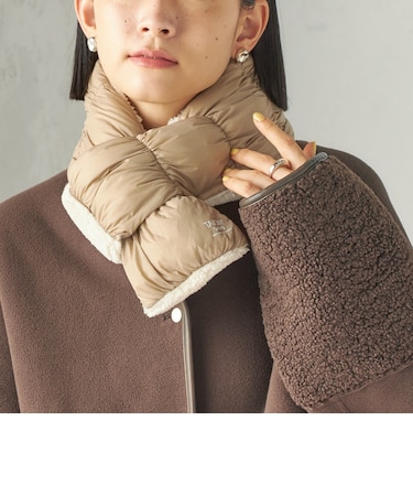 【SHIPS別注】TAION:〈手洗い可能〉SHIRRING MUFFLER