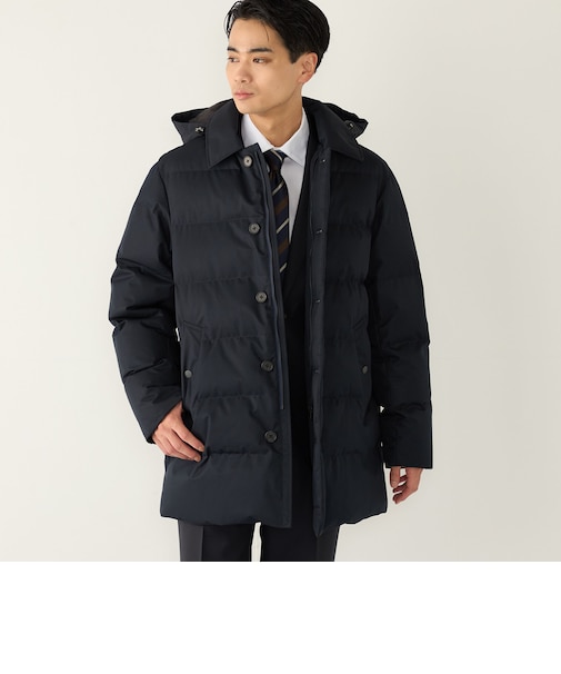 《予約》〈撥水・防風・防花粉〉All Weather Tex 中綿 ダウン ジャケット◆