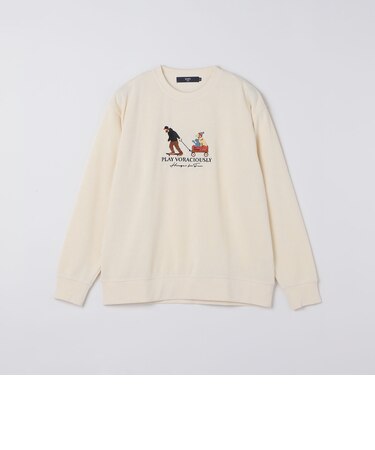 エンブロイダリー カットコール スウェット