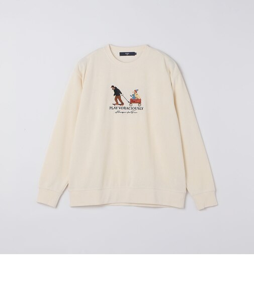 エンブロイダリー カットコール スウェット
