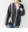 【WEB限定】〈手洗い可能〉デニム コンビ Vネック カーディガン◇