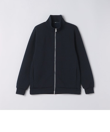 〈MADE IN JAPAN〉ダブルフェイス ドライバーズ ジップ カーディガン