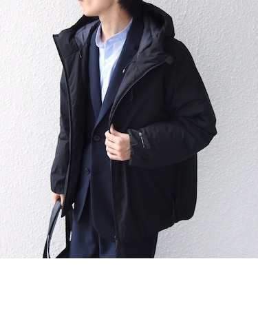 〈撥水/防風等〉多機能 フーディダウン ジャケット 26AW◆