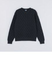 〈MADE IN JAPAN〉Amossa(R) ジャカード ニット
