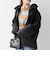 《予約》ボア ダブルジップ スタンドカラー コート