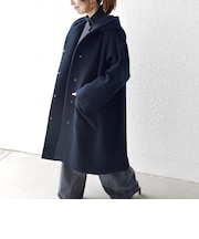 《予約》PURE WOOL ロング フーディー コート