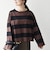〈洗濯機可能〉ワイド ボーダー ボートネック TEE