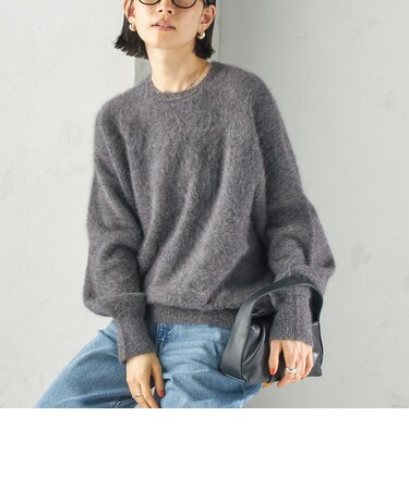 《予約》杢 フォックス カシミヤ クルーネック プルオーバー 26AW