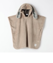 【WEB限定】〈手洗い可能〉耳付き フェイクファー ポンチョ(BABY)◇