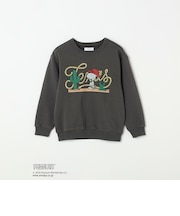 SNOOPY コラボ アメリカン ロケーション グラフィック プリント スウェット<KIDS>