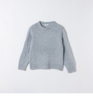 【SHIPS any別注】TRICOTS JEAN MARC: モヘヤ ミックス ニット プルオーバー